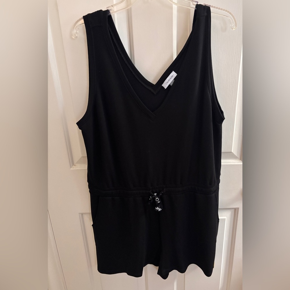 Calvin Klein brand new without tags size XL black romper